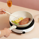 Axyaa Non-Stick Wok Pan Set for Induction Gas Stove Cooking