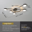 Axyaa Modern LED Chandelier Indoor Lighting for Living Study Bedroom
