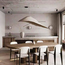 Axyaa Nordic Wabi Sabi LED Pendant Light Chandelier for Home Decor