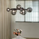 Axyaa Moonlight Chandelier: Modern Hanging Lights for Home Decor & Lighting