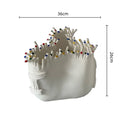 Axyaa Coral Shapes Ceramic Flower Vase Home Decoration Accessories