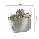 Axyaa Coral Shapes Ceramic Flower Vase Home Decoration Accessories