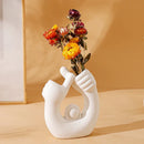 Ceramic Vase Sculpture for Axyaa Living Room Decor