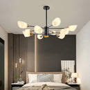 Axyaa Nordic LED Tree Branch Chandelier Gold Art Decoration Light