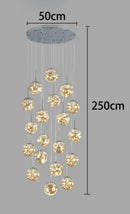 Axyaa Modern Living Room Chandeliers LED Ceiling Hanging Lights Indoor Lighting