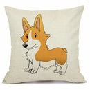 Axyaa Pet Dog Pattern Cushion Cover - 45X45cm