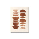 Nordic Minimalist Style Abstract Line Graphic Wall Art Prints by Axyaa