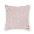 Axyaa Pink Gold Geometry Polyester Pillow Case 45*45cm Square