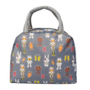 Axyaa Cartoon Kids Lunch Bag Waterproof Insulated Tote with Aluminum Film