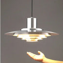 Axyaa Nordic Danish Saucer LED Chandelier for Dining Room, Kitchen, Bedroom - Designer Art Lamp