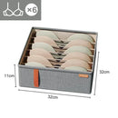 Axyaa Clothing Storage Box Drawer Organizer for Underwear, Socks, Pants, Bras