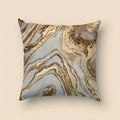 Marble Texture Printed Pillowcase for Home Decor by Axyaa