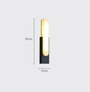 Axyaa Marble Resin Wall Lamp: Minimalist Sconce for Living Room, Bedroom, Aisle, Hotel