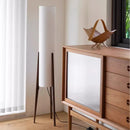 Axyaa Nordic Retro Wood Floor Lamp - Original Design for Living Room Lighting