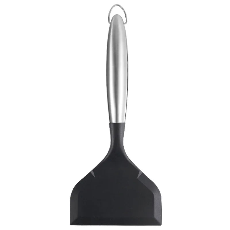 Axyaa Silicone Shovel Spatula for Home Kitchen - Non-Stick & Wide Mouth