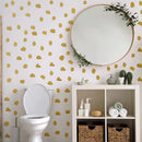 Axyaa Irregular Dots Wall Decal Vinyl Sticker Set for Kids Baby Girl Bedroom