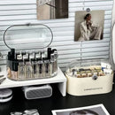 Axyaa Acrylic Lipstick Holder with Dust Lid Organizer
