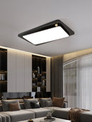 Axyaa Modern Minimalist LED Ceiling Light White Black House Lighting