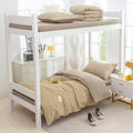 Axyaa Cashmere Student Dormitory 3-Piece Bed Kit Single Double Bedding Set