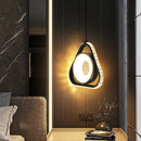 Axyaa Crystal Frame LED Pendant Light - Stylish Minimalist Lighting for Home