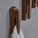 Axyaa Wooden Towel Hook: Wall Kitchen Storage Hook without Punching