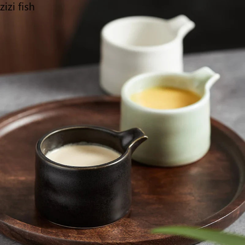 Axya Ceramic Seasoning Dish Set, Creative Tableware for Hotel & Restaurant