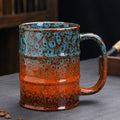 Axyaa 500ml Oil Barrel Ceramic Glaze Coffee Mug - Novelty Gift
