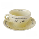 Axyaa Ceramic Breakfast Tea Cup Set - Korean Style Cute Milk Tableware