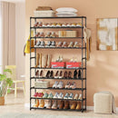 Axyaa 10 Tier Shoe Rack Shoe Shelf Large Capacity Organizer Space Saving