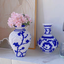 Axyaa Dezhen Blue White Vase Building Block Puzzle Chic High Difficulty Toy