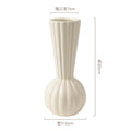 Axyaa Ceramic Small Vase: High-end Red Wedding Gift & New Year's Eve Decoration