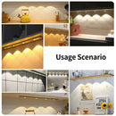 Axyaa Motion Sensor LED Light 3 Colors Dimmable - USB Rechargeable