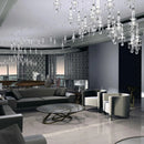 Axyaa Crystal Chandelier: Nordic Palace Niche Pendant Light for Home & Hospitality