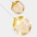 Axyaa LED Pendant Staircase Chandeliers for Living Room - Modern Indoor Hanging Light