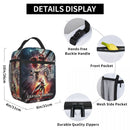Axyaa Insulated Lunch Bag: Leakproof Thermal Cooler for Work - Captain America Design