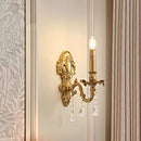 Axyaa Crystal Luxury Candle Wall Lamp for Bedroom, Living Room, Aisle, Staircase