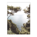 Axyaa Green Tree Landscape Canvas Print - Nordic Living Room Wall Art Decor