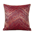 Axyaa Stripe Pillowcase 45X45 Luxury Decorative Cushion Covers for Home Sofa