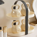 Axyaa 2-Tier Perfume & Cosmetics Organizer Tray for Desktop Dressing Table