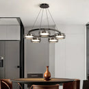 Axyaa Crystal Chandelier Pendant Light for Living Room and Bedroom