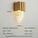 Axyaa Luxury Crystal Ceiling Chandelier - Elegant Pendant Lighting for Home Decor