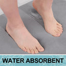 Axyaa Memory Foam Bathroom Mat Non Slip Shower Rug Soft Absorbent Floor Mat