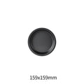 Axyaa Non-Stick Carbon Steel Pizza Pan - Round Oven Tray for Baking & Roasting