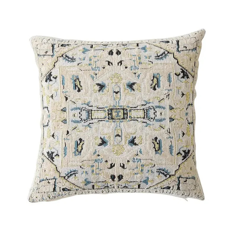 Luxury Chenille Cushion Cover Set for Stylish Living Room Decor by Axyaa