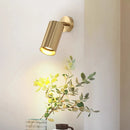 Axyaa Adjustable GU10 Spotlight Gold Lamp for Exhibition Shop Living Room Lighting