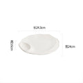 Axyaa Ceramic Snack Plate Set for Molecular Cuisine and Desserts
