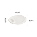 Axyaa Ceramic Snack Plate Set for Molecular Cuisine and Desserts