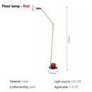 Axyaa Modern Italian Motor Floor Lamp with Adjustable Rocker Arm, Stylish Design for Home