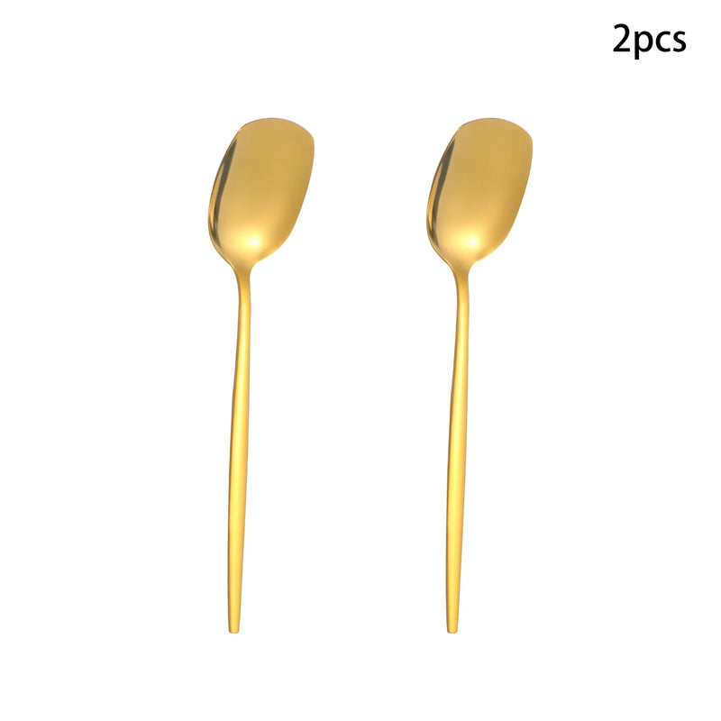 Axyaa Stainless Steel Tableware Set for Hotels, Restaurants, Parties, and Buffets