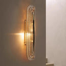 Nordic Glass Wall Lamp Study Porch Stainless Steel Bedroom Bedside Axyaa Design